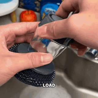 vSoap Dispensing Dish Brush