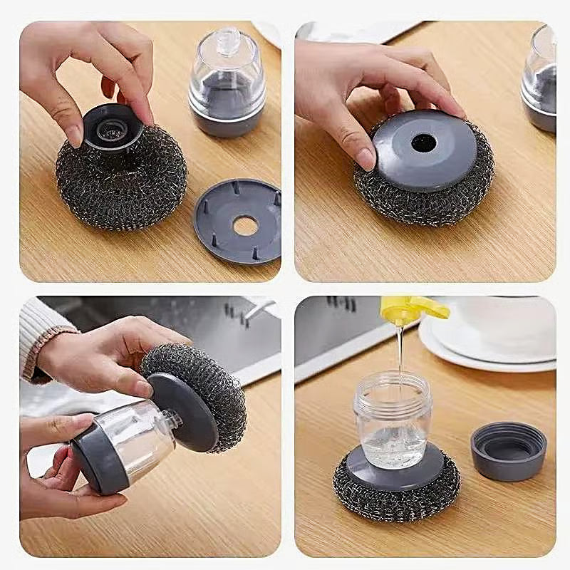 vSoap Dispensing Dish Brush