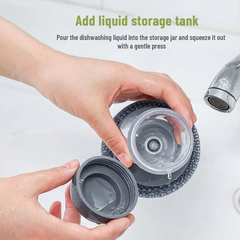 vSoap Dispensing Dish Brush